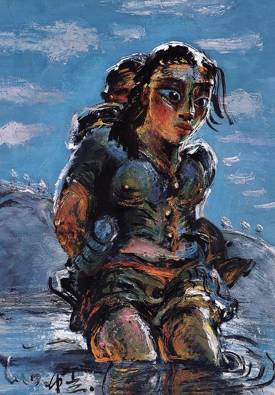 画家〖罗中立〗艺术官网_墨客名家